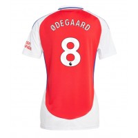 Camiseta Arsenal Martin Odegaard #8 Primera Equipación Replica 2024-25 para mujer mangas cortas